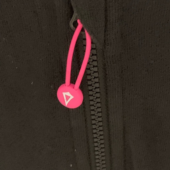 Lululemon kids glow in the dark black hoodie zipup - Picture 2 of 8